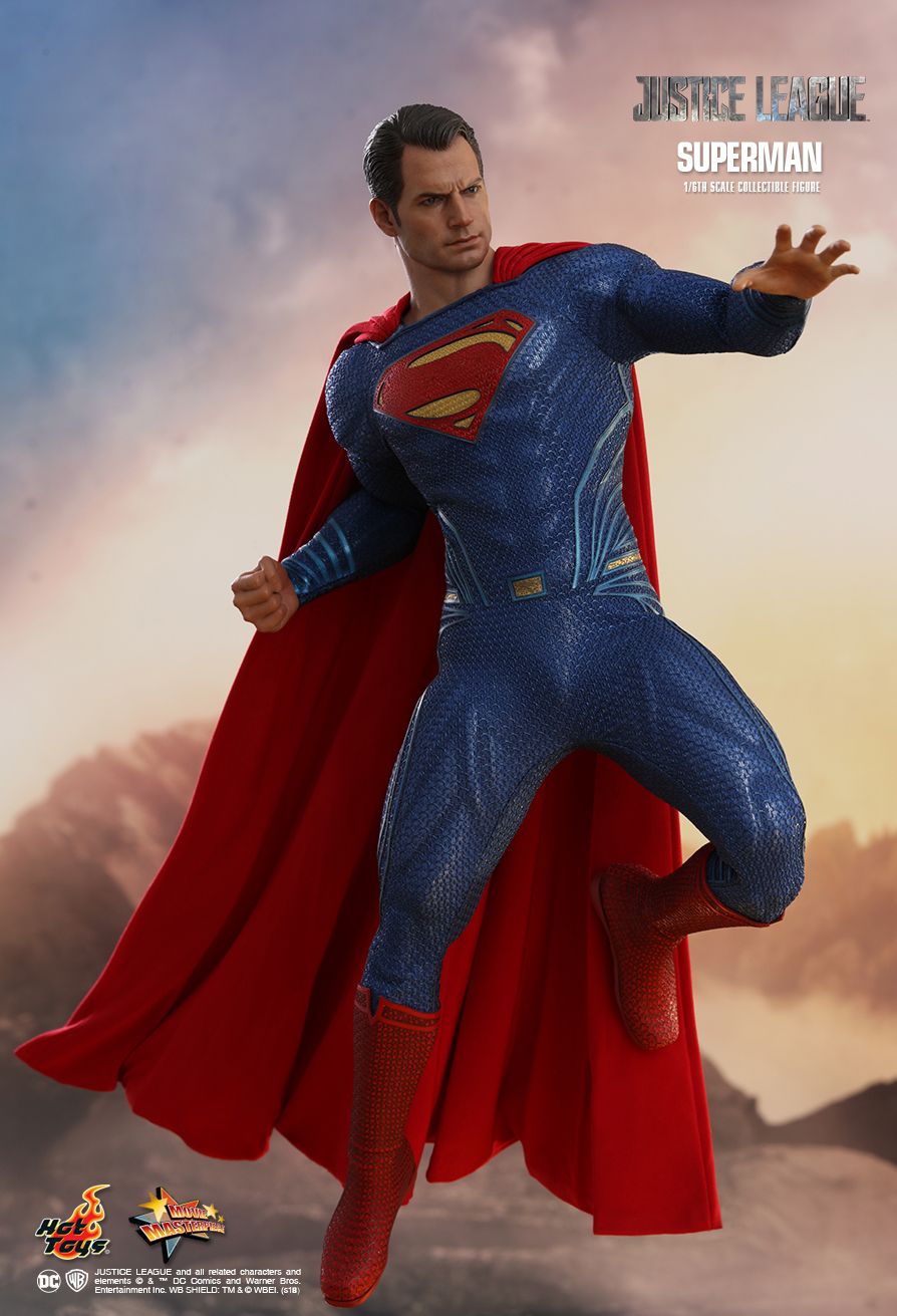 Superman  Sixth Scale Figure by Hot Toys  Justice League - Movie Masterpiece Series  